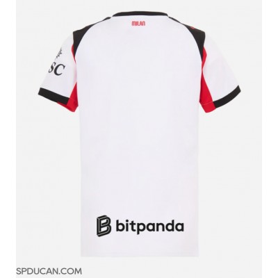 Zenski Nogometni Dres AC Milan Gostujuci 2025-26 Kratak Rukav Zenski Nogometni Dres AC Milan Gostujuci 2025-26 Kratak Rukav
